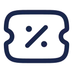 Ticket Sale SVG Icon